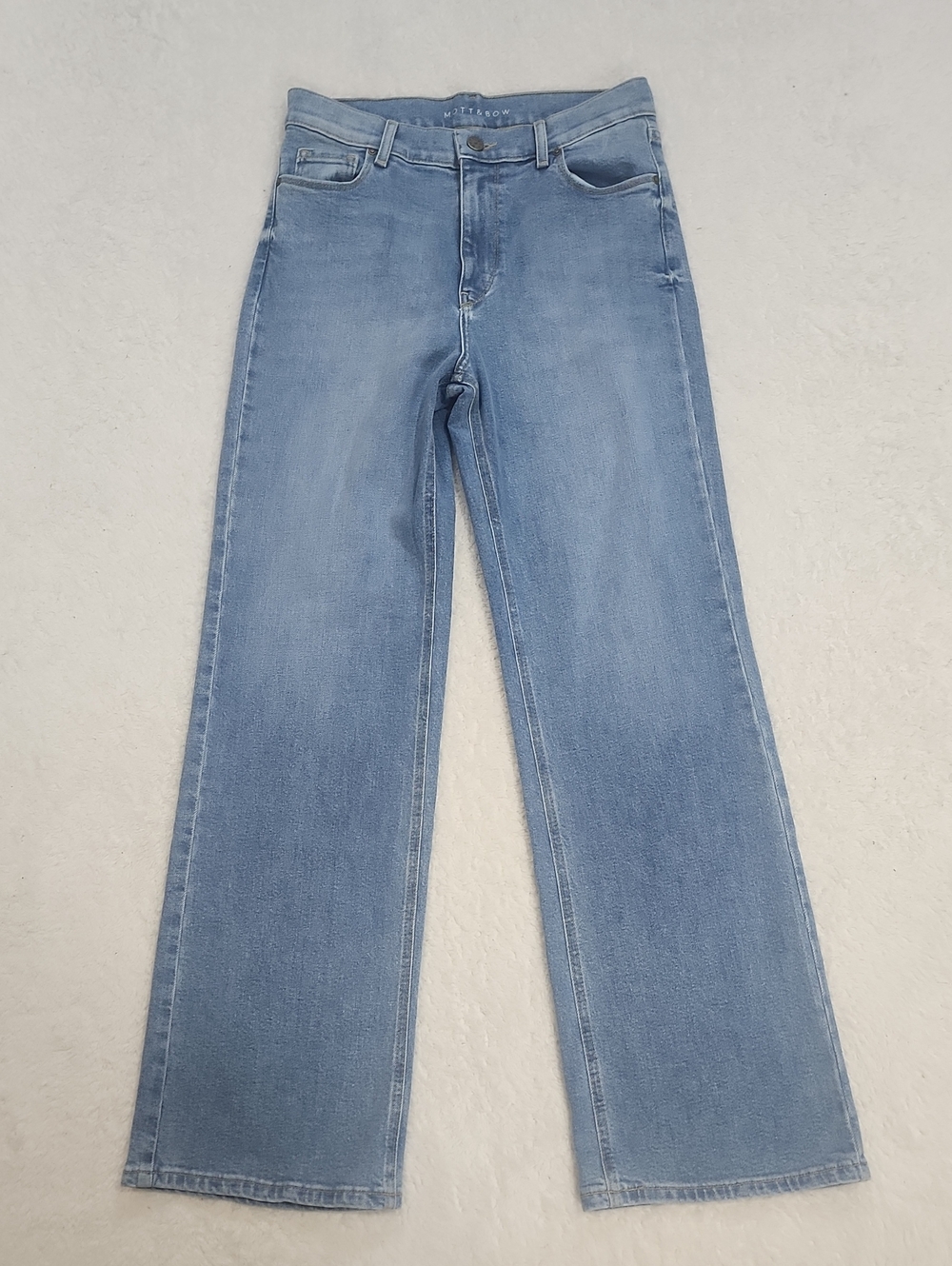 Mott & Bow High Rise Wide Leg Jeans